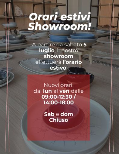 Nuovo Orario Estivo in Vigore da Sabato